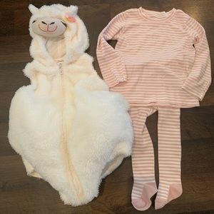 Llama costume 24 months